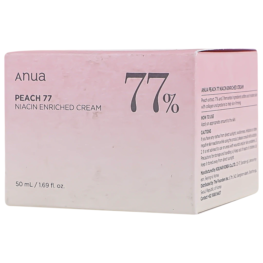 Anua 77% Peach Niacin Enriched Cream 50 ml