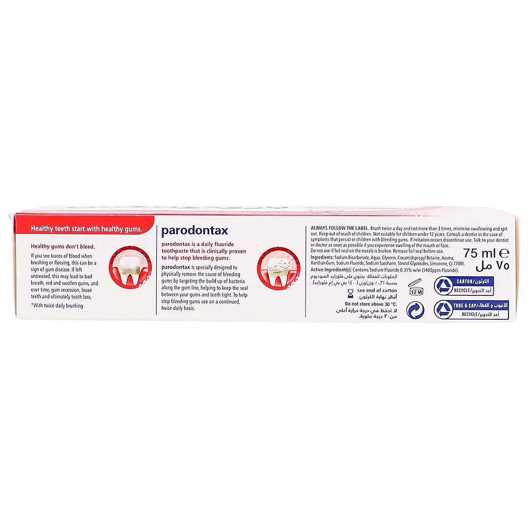 parodontax toothpaste flouride 75 ml - view 4