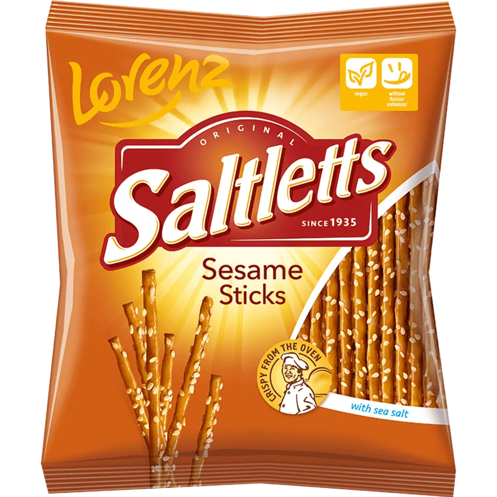 Lorenz Saltletts Sesame Sticks 125 Gm - view 1