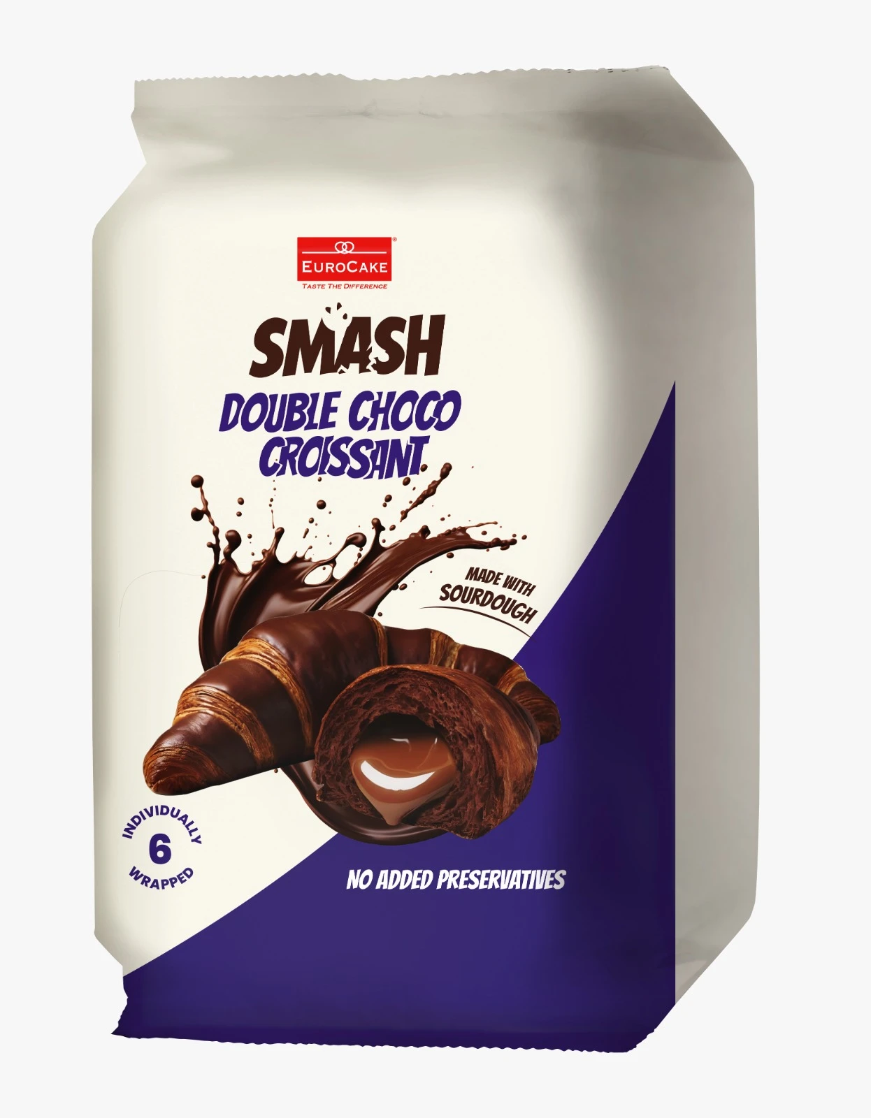 Eurocake Smash Double Choco Croissant 240 gm