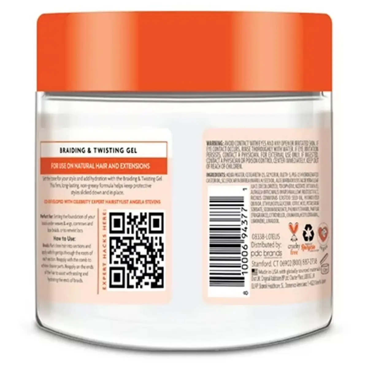 Cantu Protective Styles Braiding Twisting Gel 227 gm - view 2