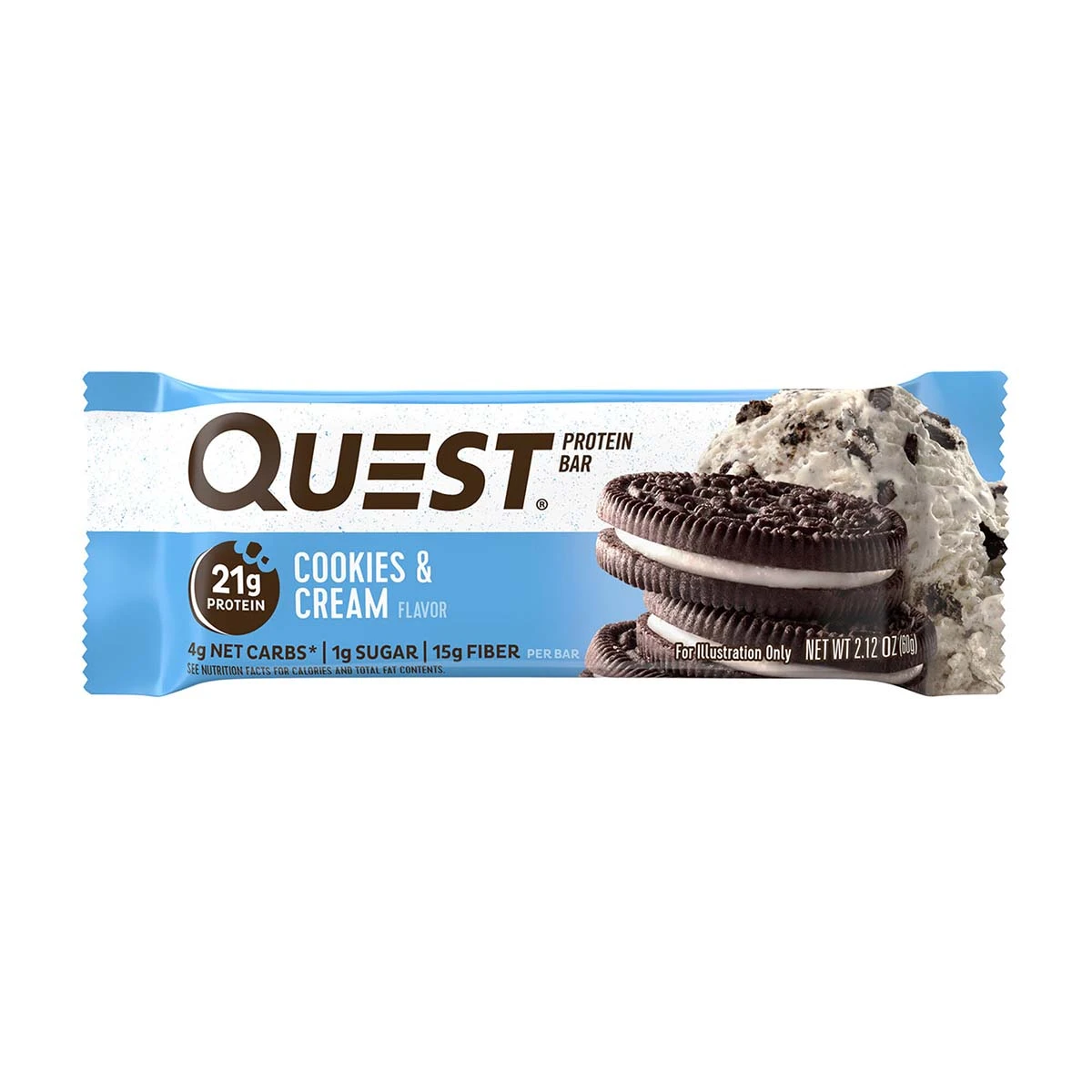 Quest Nutrition Protein Bars Cookies And Cream 60G