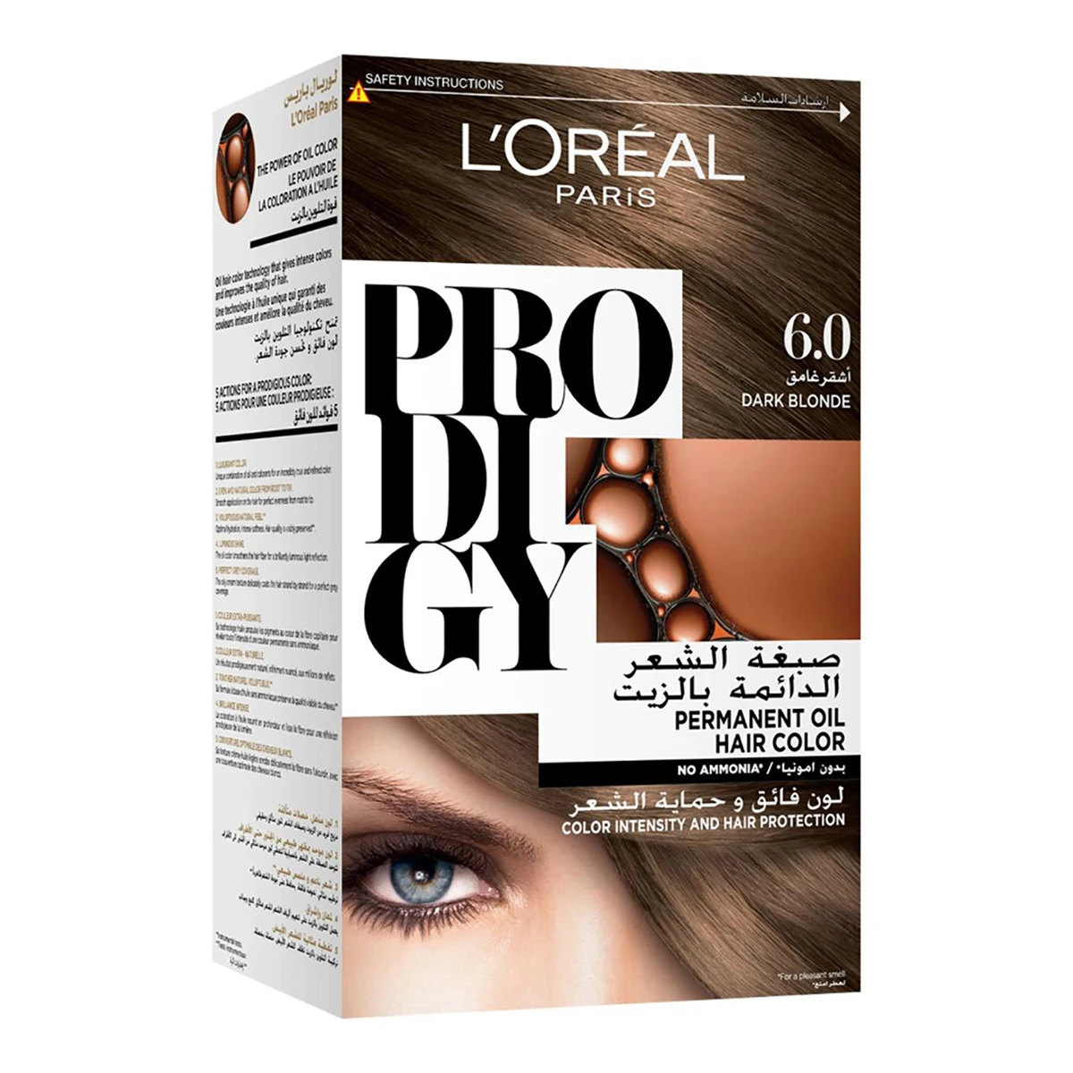 L'Oreal Paris Prodigy Hair Coloring Dark Blonde 6.0