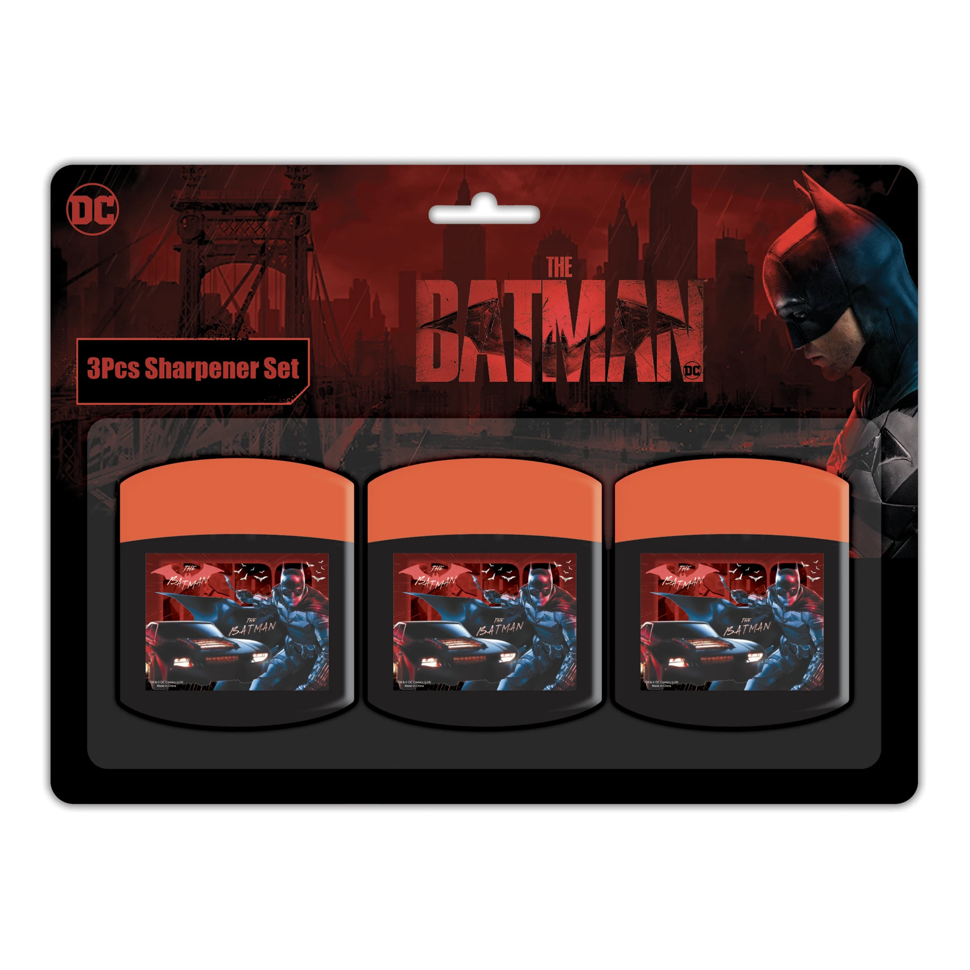 Batman Sharpener 3 Pcs