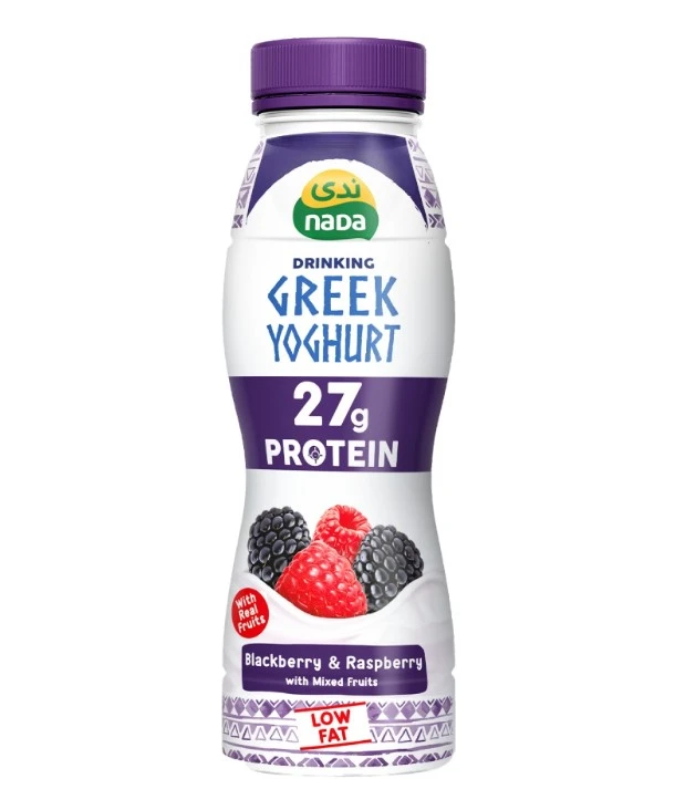 Nada Greek Yoghurt Blackberry  Raspberry Drink 330 ml
