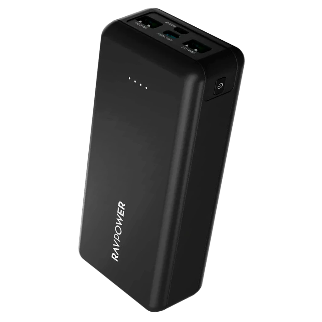 Ravpower Rp-Pb1216 20000Mah 15W 4-Port Power Bank Black