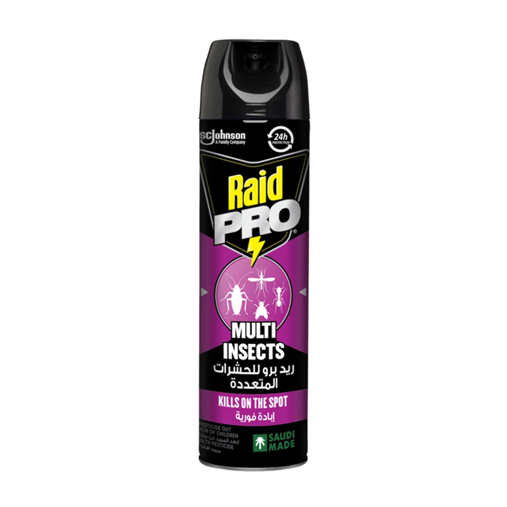 Raid Pro Multi Insect Killer Aerosol  300 ml 