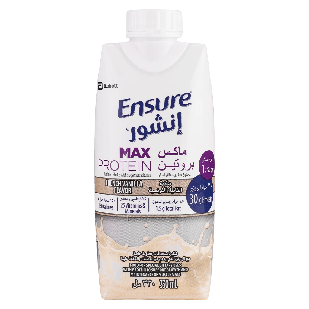 Ensure Max Protein Shake French Vanilla Flavour 330 ml