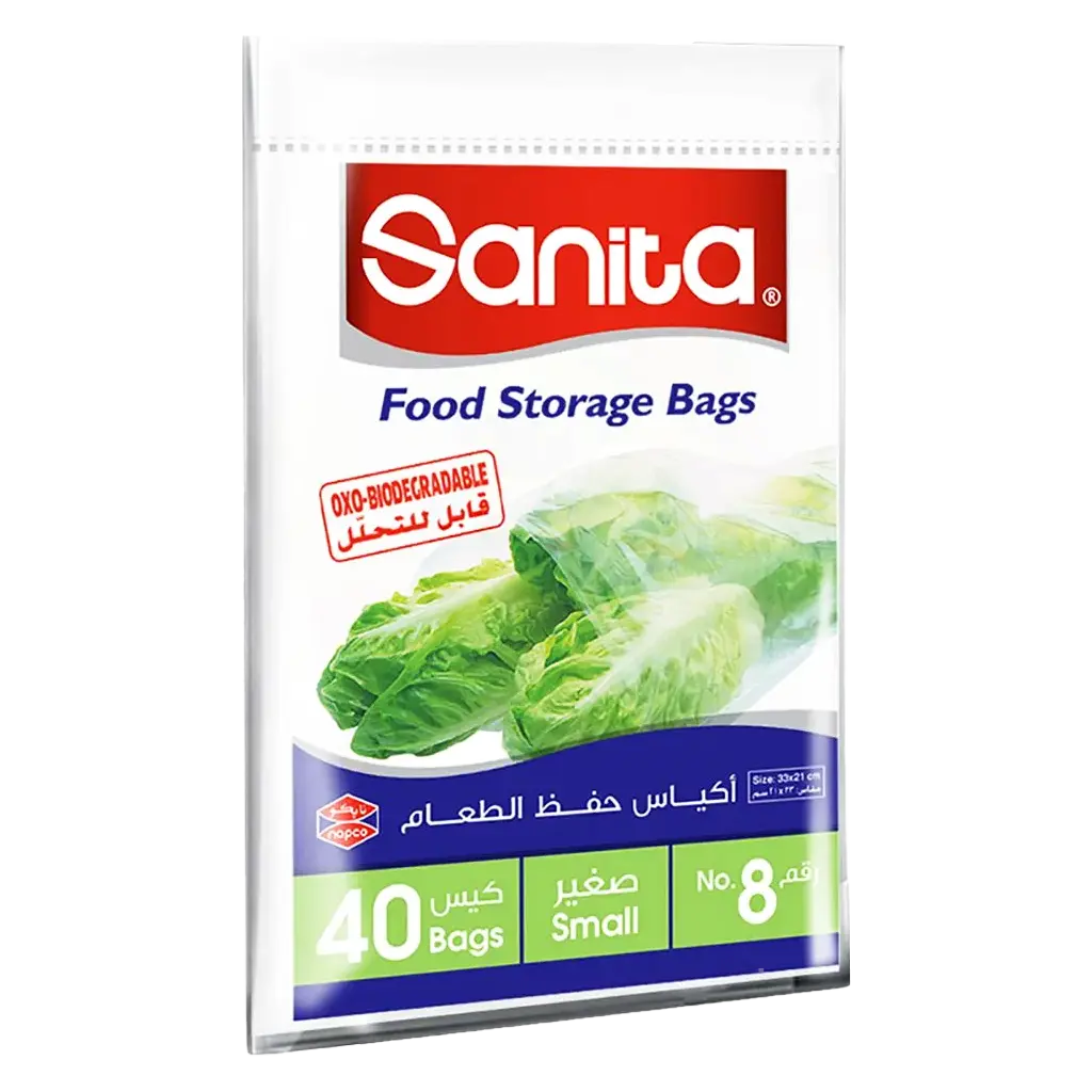 Sanita Food Storage Bags Biodegradable Small 40 Bags - view 1