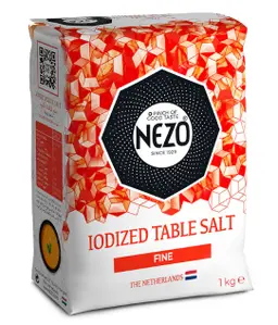 Nezo Iodized Salt Red Pack 1 Kg