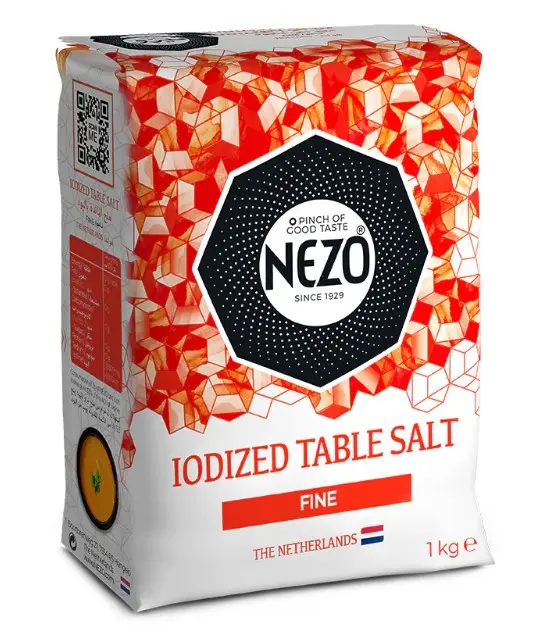 Nezo Iodized Salt Red Pack 1 Kg - view 1