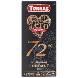 Torras Zero Dark Chocolate 72% Sugar Free 100 gm