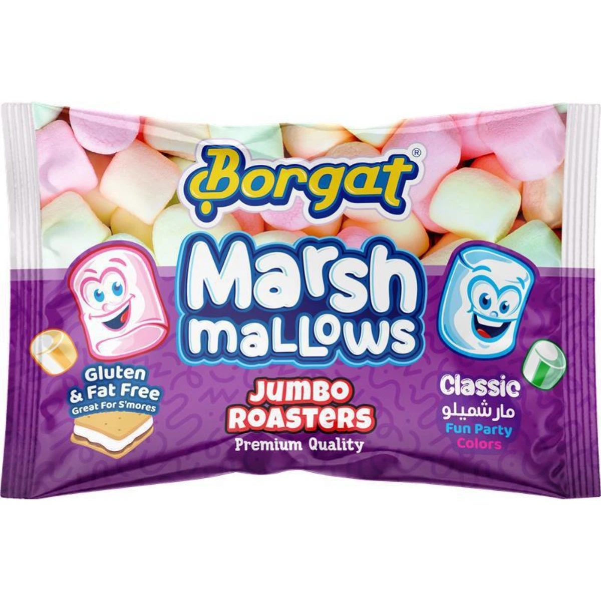 Borgat Marshmallows Jumbo Fun Party 300 gm