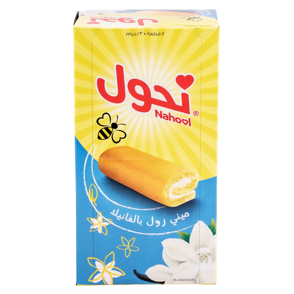 Nahool Mini Roll Vanilla 12 Pcs 23 gm - view 4
