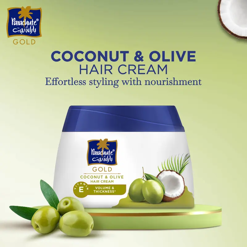 Parachute Gold Coconut & Olive Hair Cream 140 ml - view 3