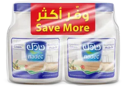 نادك شبيه جبنة كريم قابلة للدهن 2 حبة 900 جم