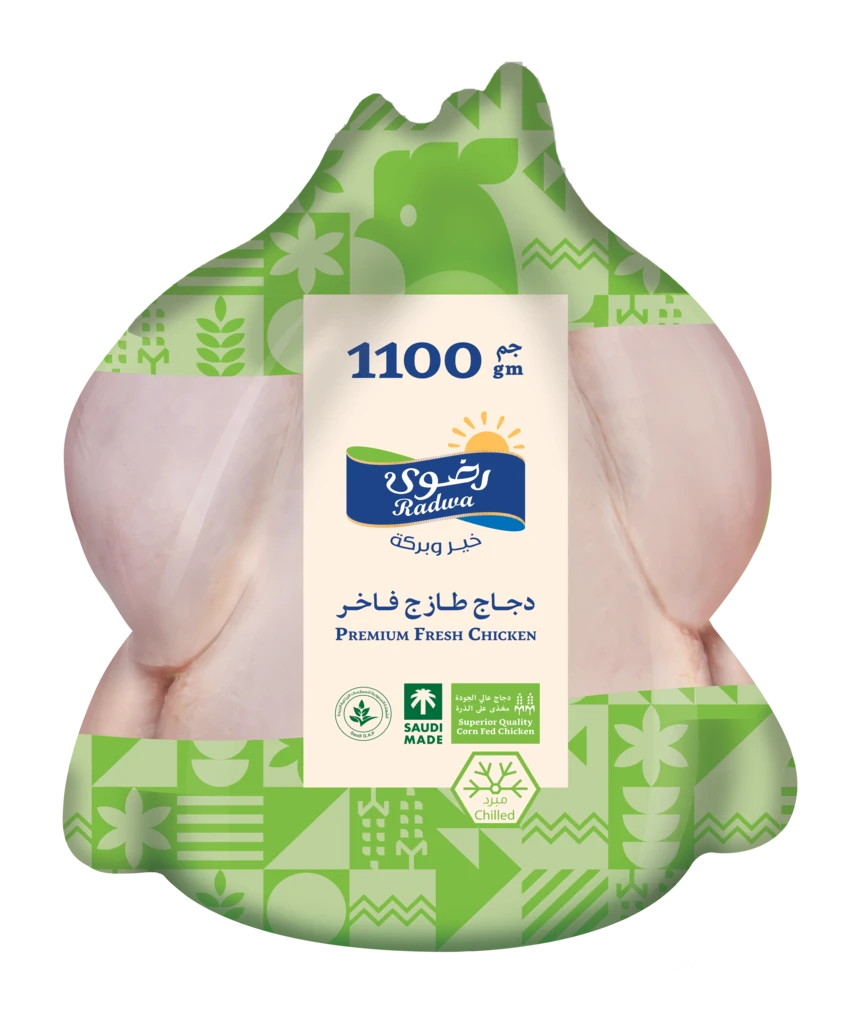 Radwa Fresh Whole Chicken Regular 1100 gm