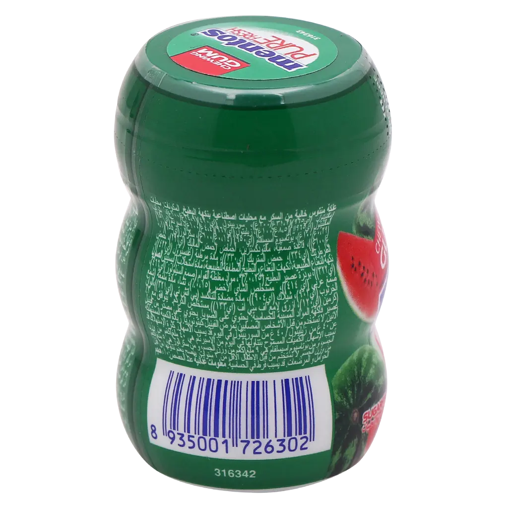 Mentos Purefresh Gum Watermelon 17.5 gm - view 2