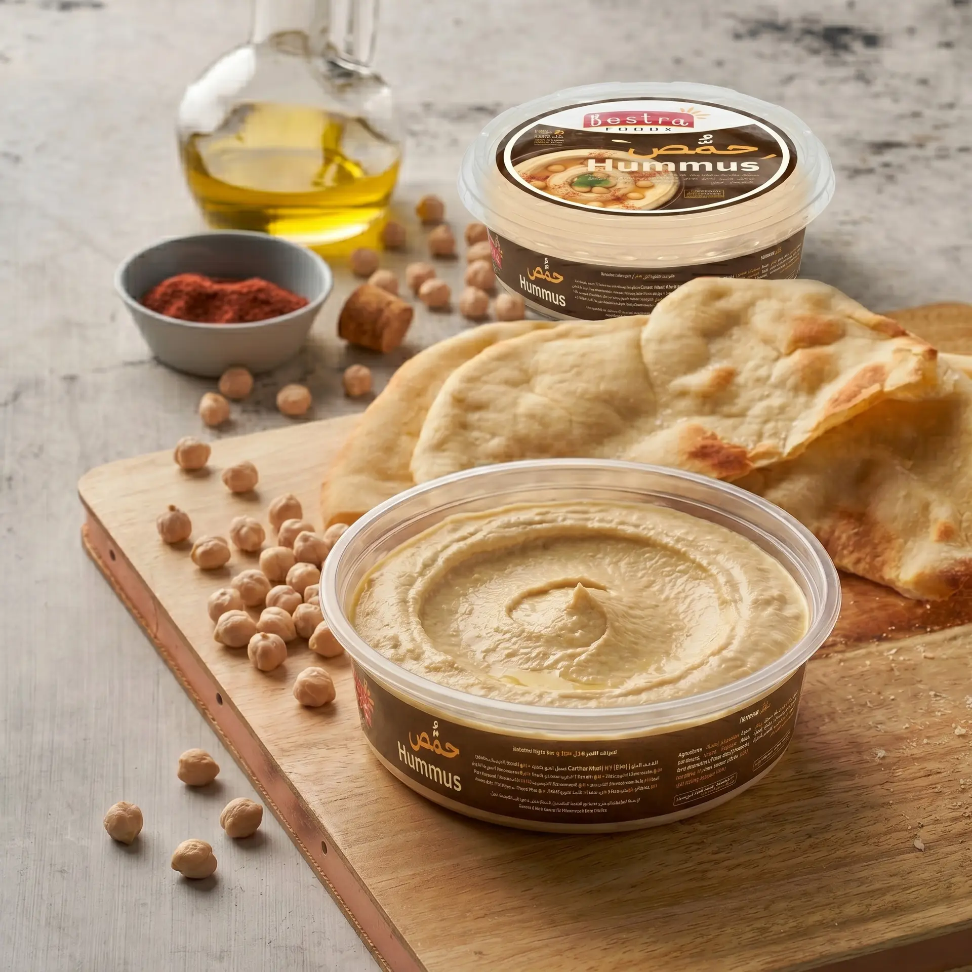 Bestra Food Hummus Classic 250  gm - view 2