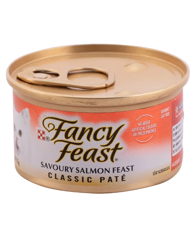 Purina Fancy Feast Classic Savory Salmon Wet Cat Food 85 gm