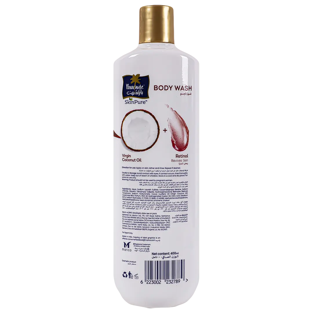 Parachute Skin Pure Body Wash Retinol 400 ml - view 2