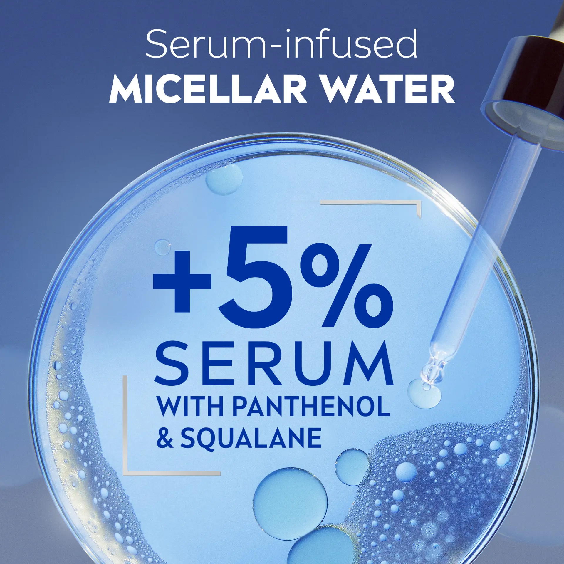 Nivea Micellar Water Makeup Remover For Tired And Sensitive Skin +5% Serum 400 ml  - view 4