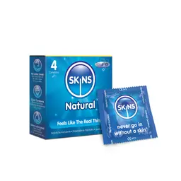 Skins Condom Natural 4 Pack