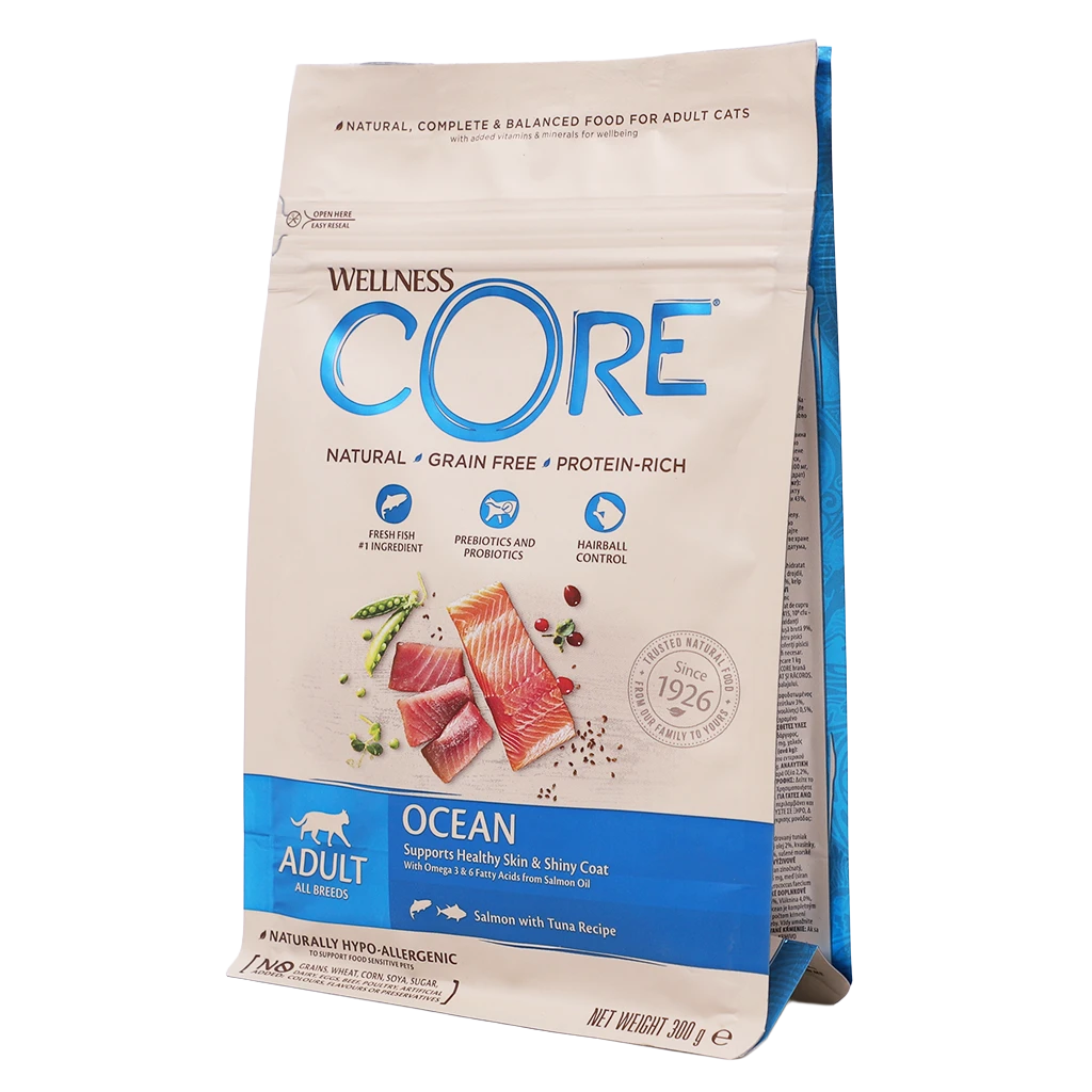 Wellness Core Ocean Dry Food  for Cats Salmon with Tuna 300 gm