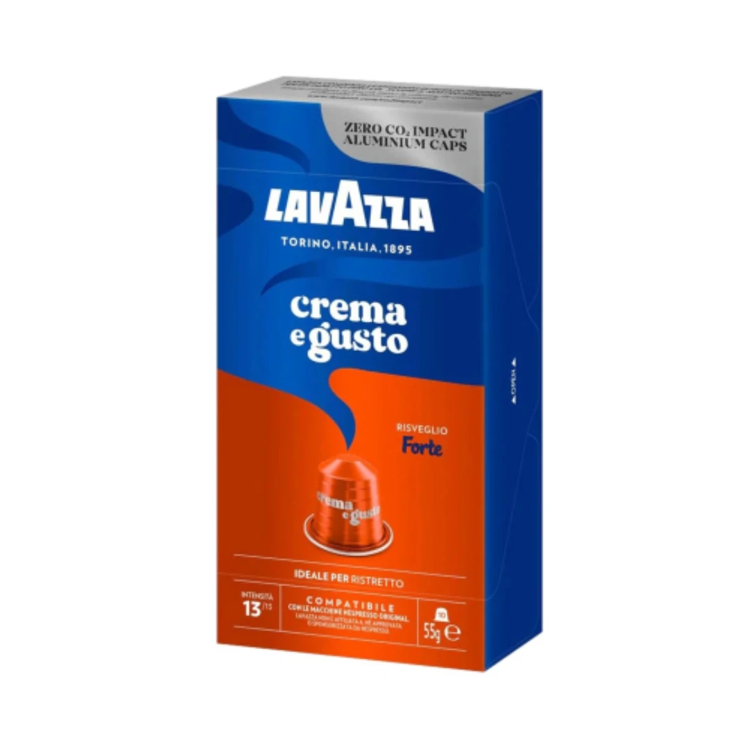 Lavazza Crema E Gusto Forte Nespresso Compatible 10'S