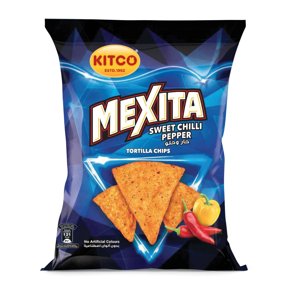 Kitco Mexita Tortilla Chip Sweet Chilli Pepper 48 gm