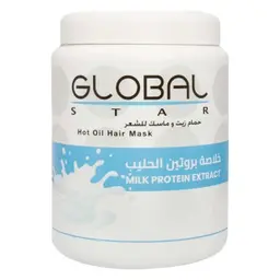Global Star Milk Protein Hair Mask & Oil Bath 500 ml