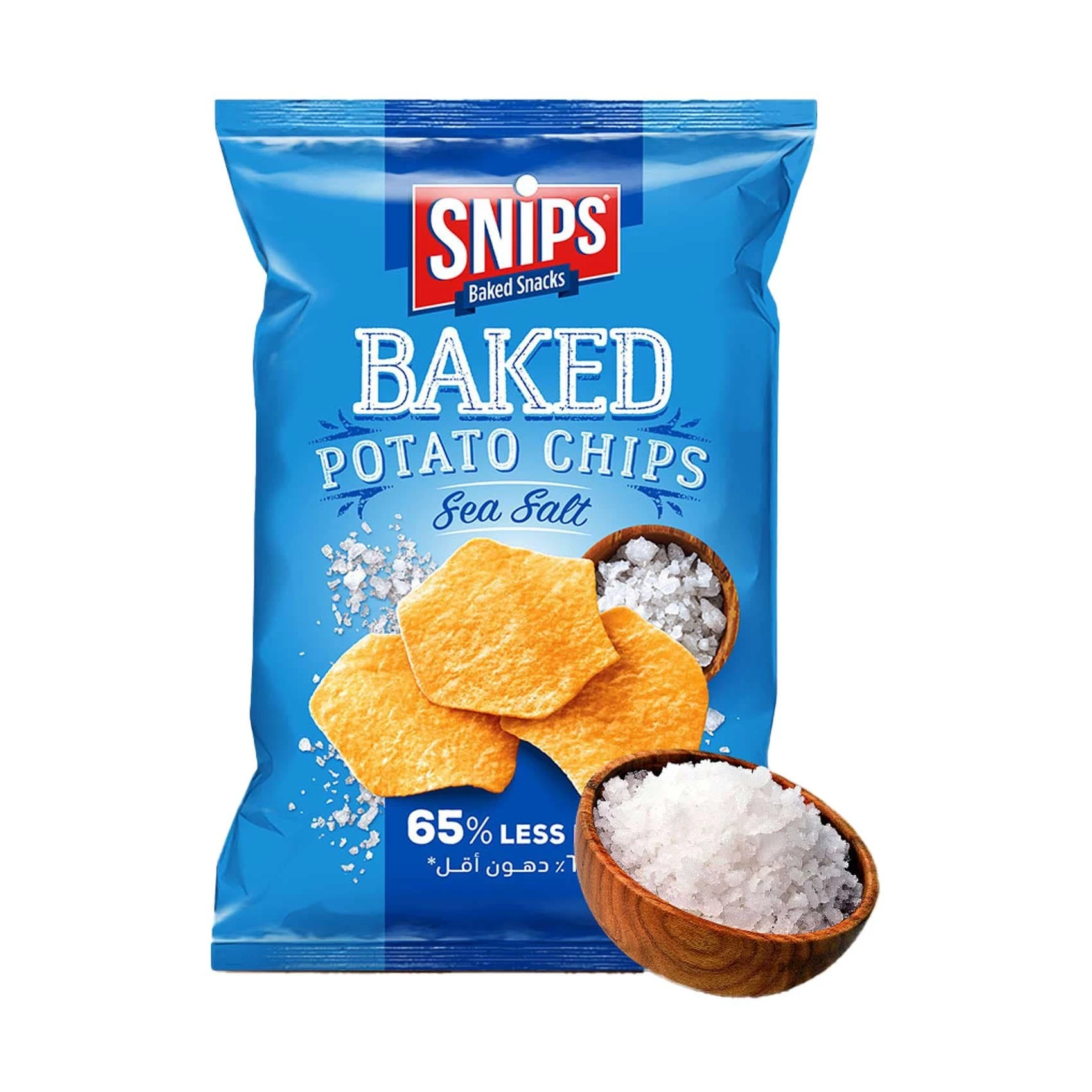 Snips Potato Chips Salt 150 gm