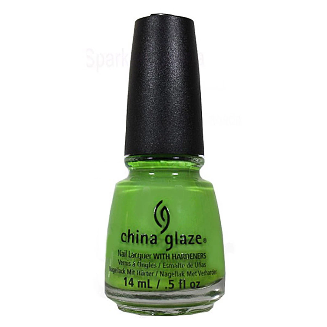 China Glaze Gaga For Green Electro 14 Ml