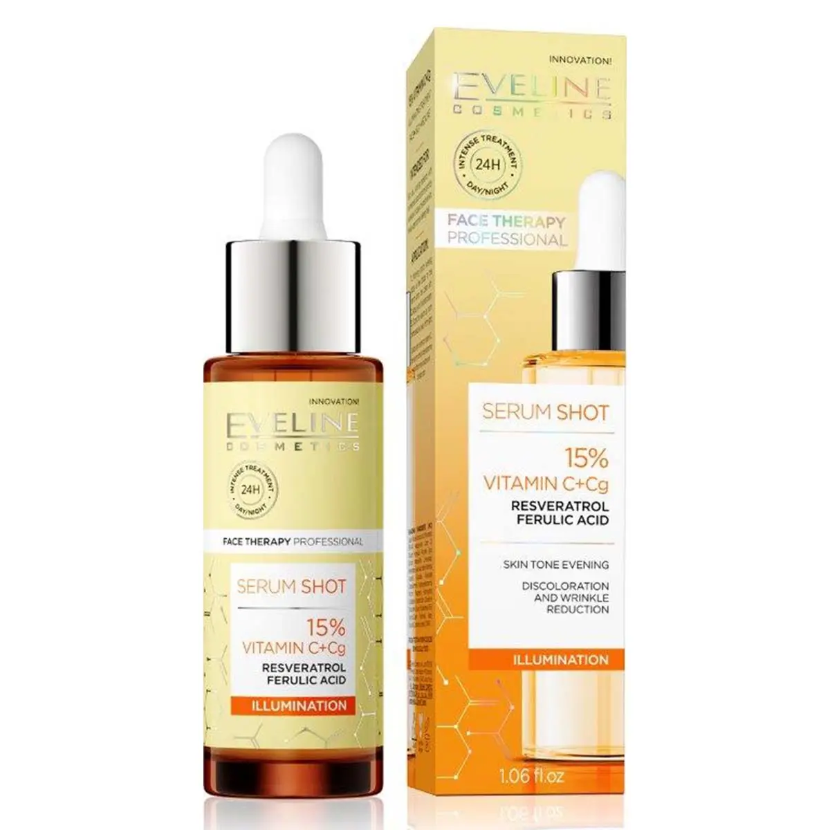 Eveline Serum Shot 15% Vitamin C+Cg Illumination 30 ml - view 1