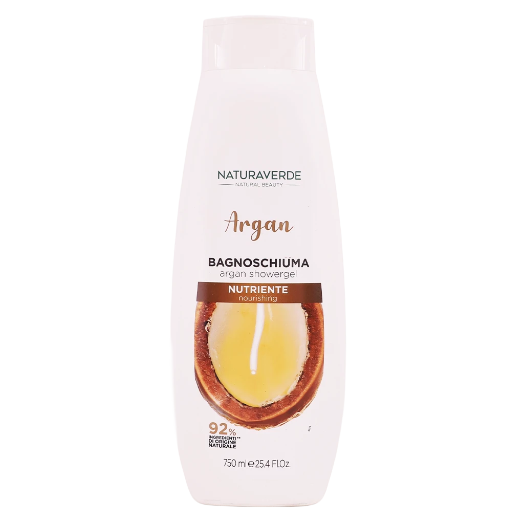 Naturaverde Shower Gel Organic Argan Oil 750 ml