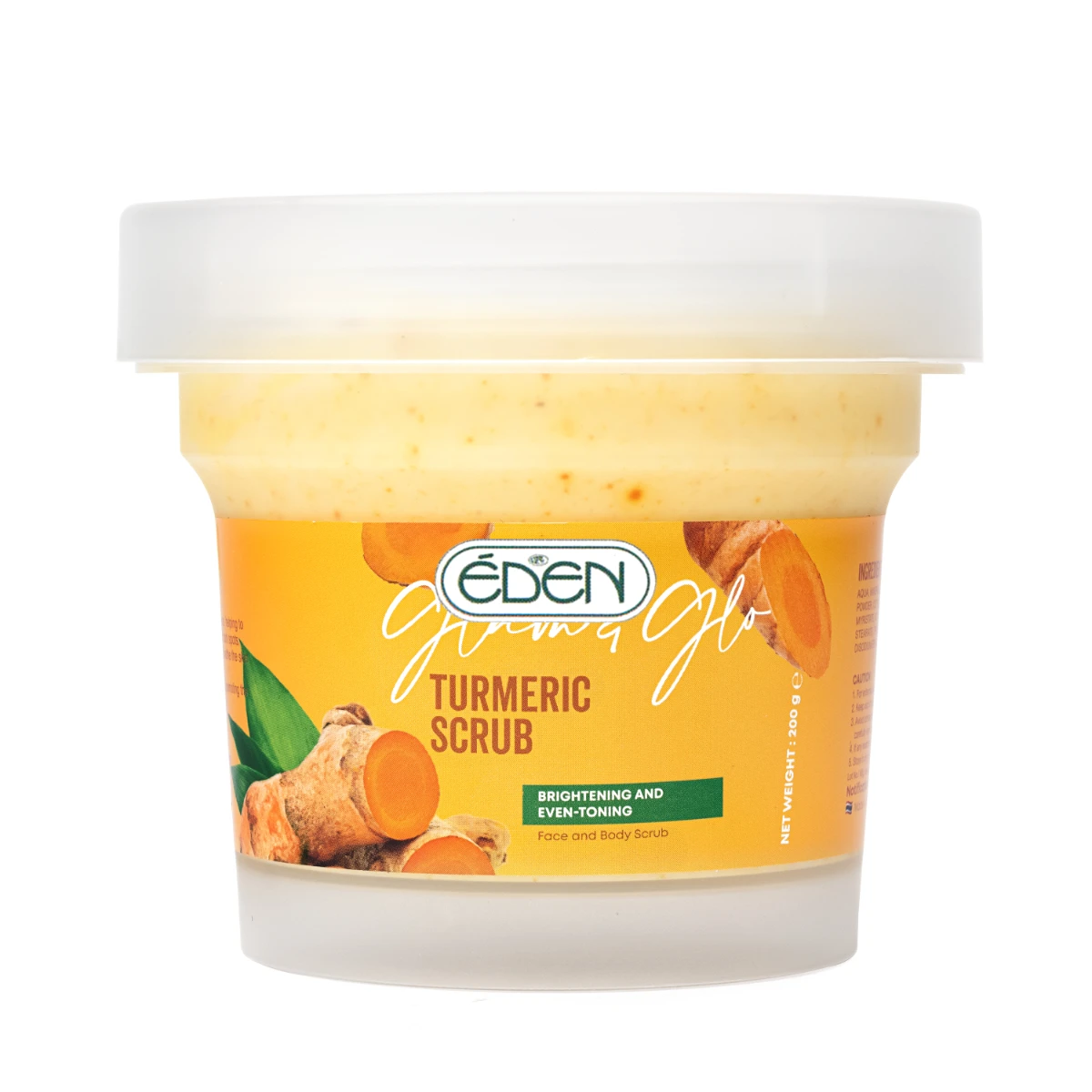 Eden Turmeric Scrub And Skin Lightener 200 gm