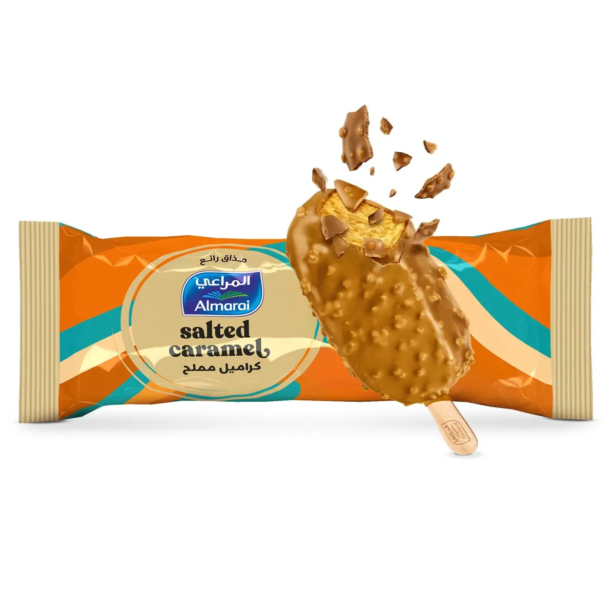 Almarai Ice Cream Stick Salted Caramel 90 ml - view 2