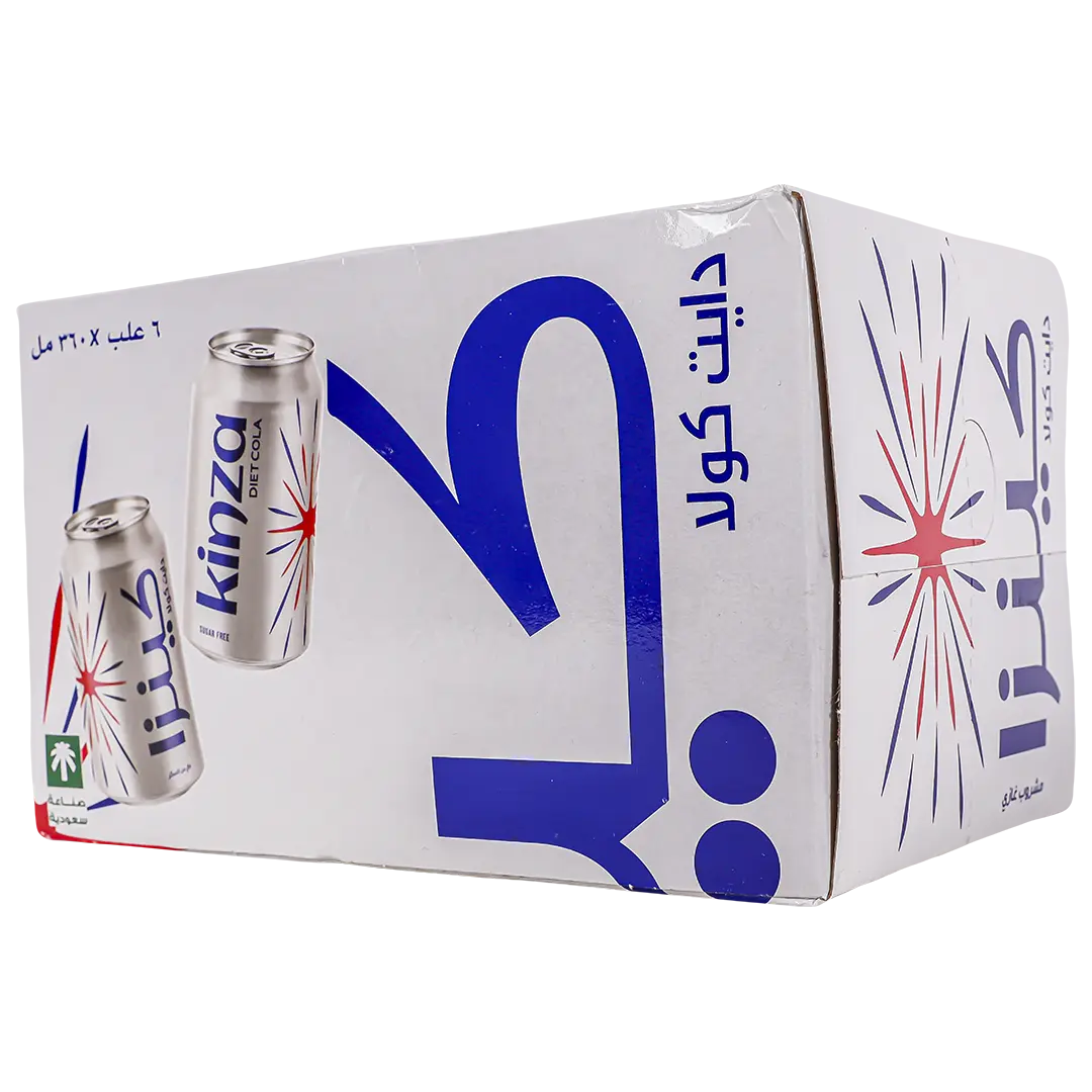 Kinza Cola Diet 6 pcs 360 ml - view 1