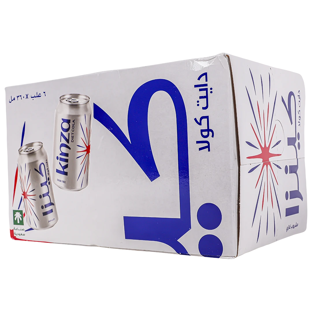 Kinza Cola Diet 6 pcs 360 ml