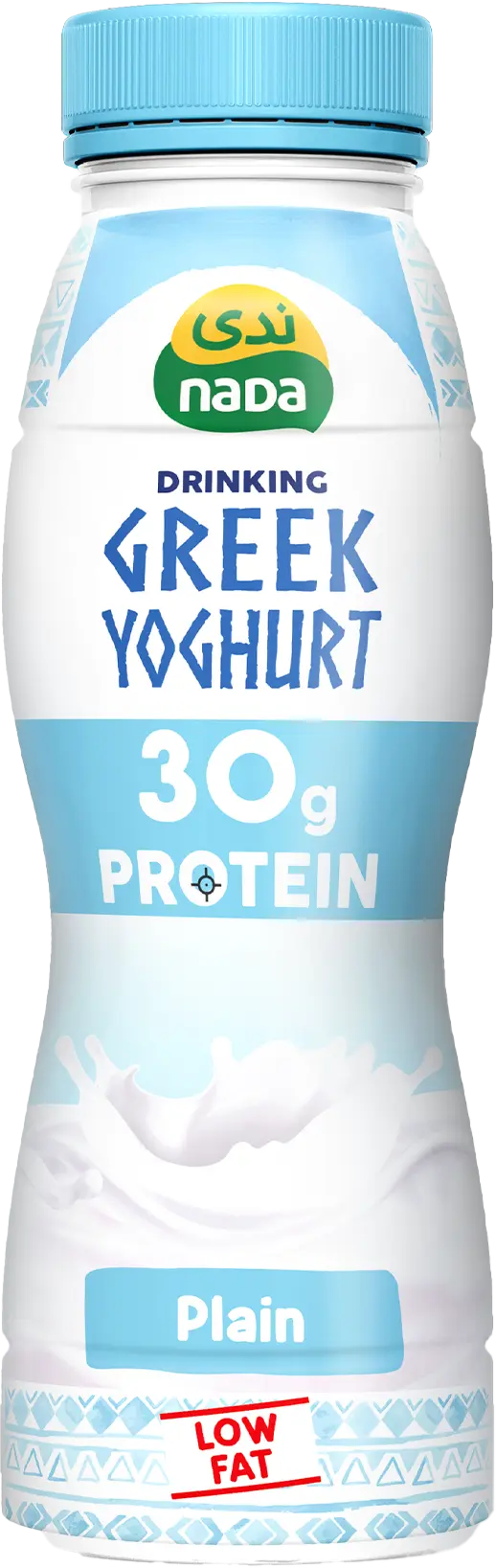 Nada Drinking Greek Yoghurt Low Fat Plain 330 Ml - view 1