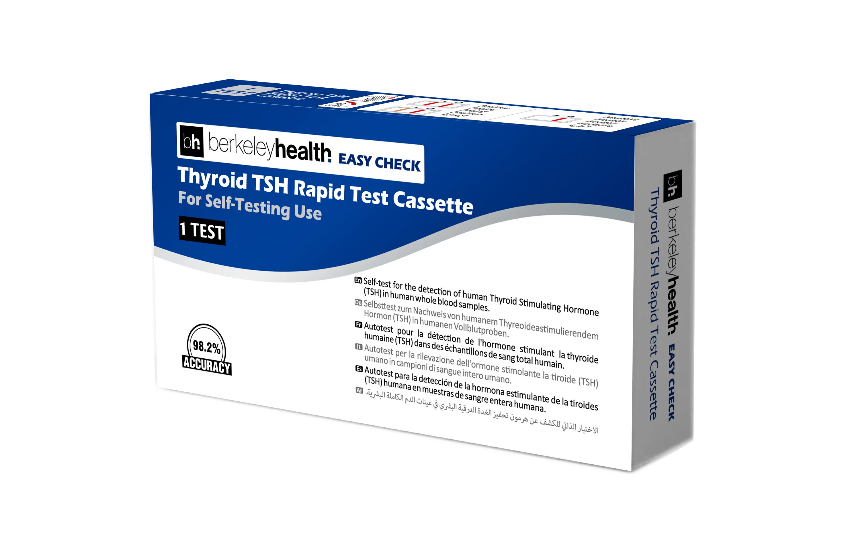 Berkeley Health Home Rapid Self Test Easy Check Thyroid 1 Test - view 2