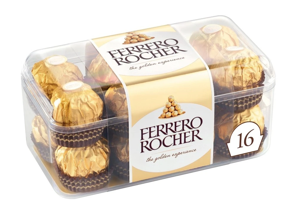 Ferrero Rocher Fine Hazelnut Milk Chocolates Gift Box 16 Pieces 200 gm