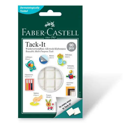 Faber Castell Adhesive Tack It White 50g set of 25 - view 3