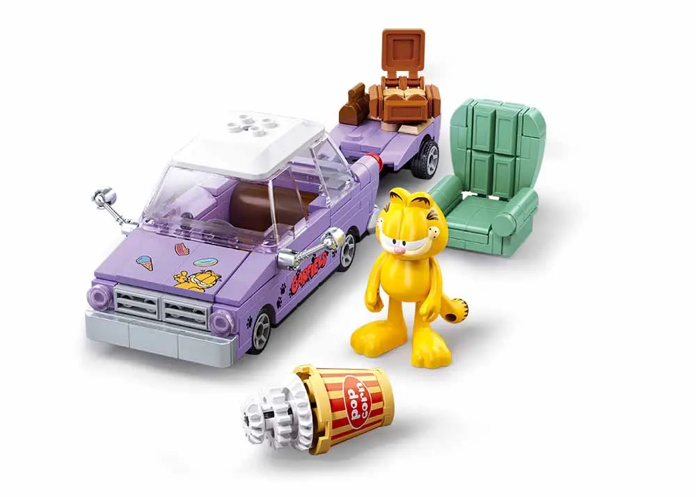 Sluban Garfield Car 218 pcs - view 5
