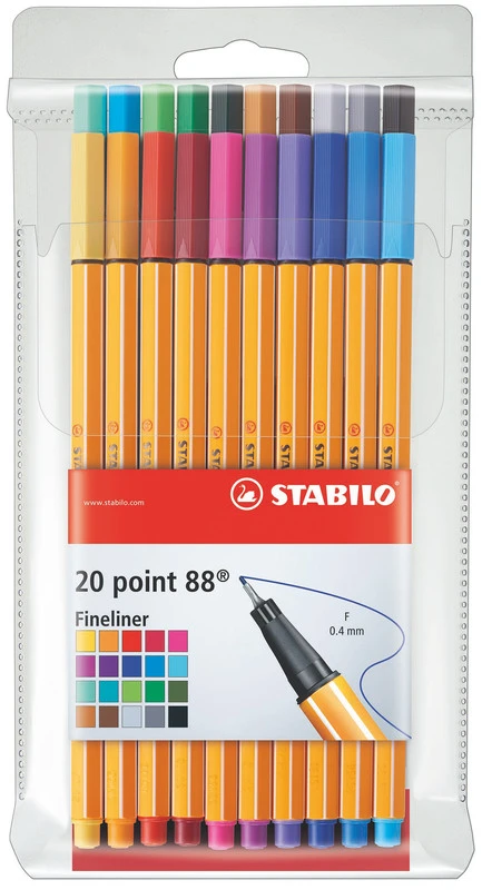 Stabilo Boss Highlighter Pack of  20 Colors