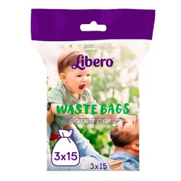 Libero Diapers Waste Bags 45 Pcs