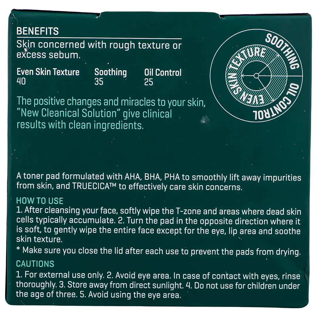 SOME BY MI AHA-BHA-PHA 30 DAYS MIRACLE TRUECICA™ CLEAR PAD 70ea (125ML) - view 4