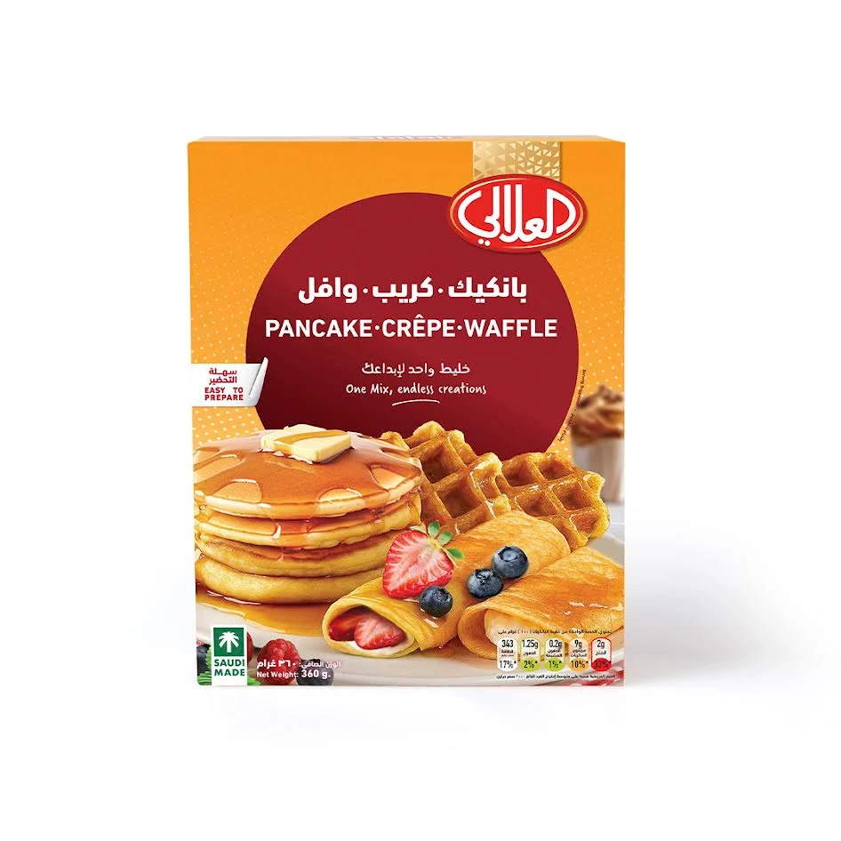 Alalali Pancake mix Crepe Waffle 360 gm