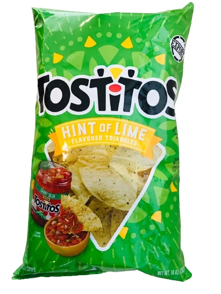 Tostitos Hint Of Lime 10 Oz