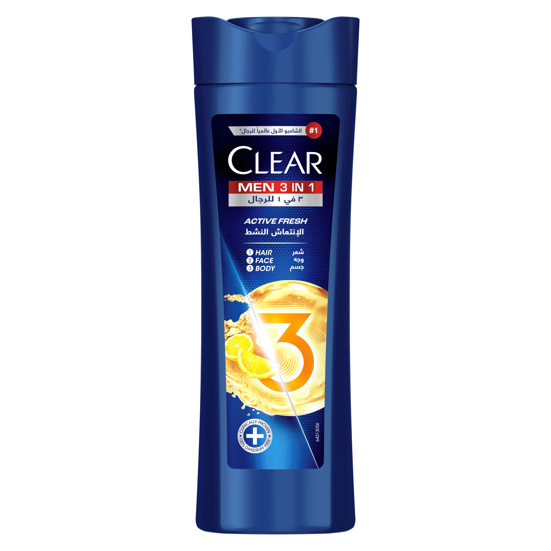 Clear Men 3in1 Shampoo Orange 400ml